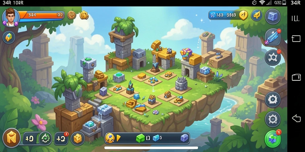 Tampak menarik dari gameplay Puzzle di 34R.