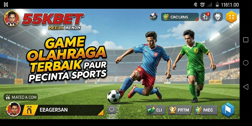 Gameplay mendebarkan dalam 55KBET dengan grafik menarik dan kontrol responsif.