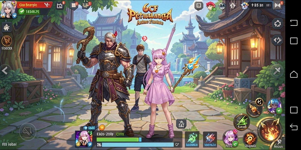 Gameplay menakjubkan dari 6CF di dunia Anime yang penuh petualangan.