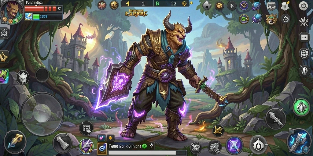 Gameplay seru FA99 dalam dunia ARPG yang menegangkan.