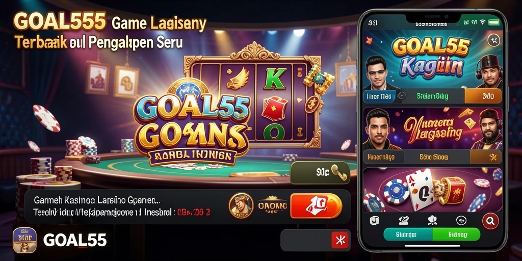 Gameplay seru di GOAL55 dengan dealer langsung dan permainan yang mengesankan.