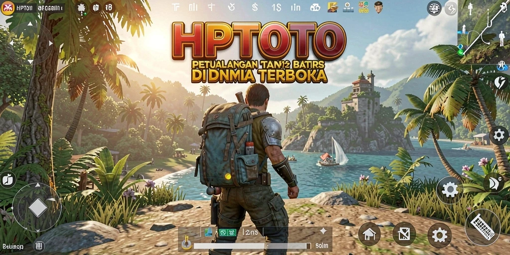 Tangkapan layar HPTOTO menunjukkan petualangan seru di dunia terbuka.