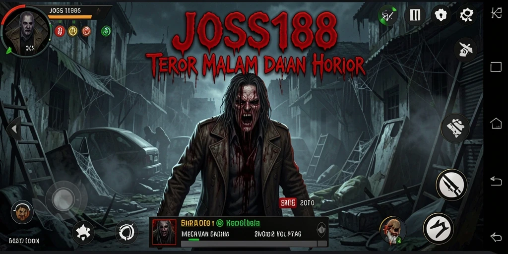 Tampilan gameplay menyeramkan dengan atmosfer yang mencekam.