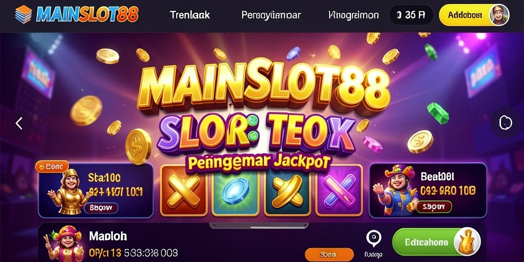 Tampilan gameplay MAINSLOT88 yang penuh warna dan menarik.