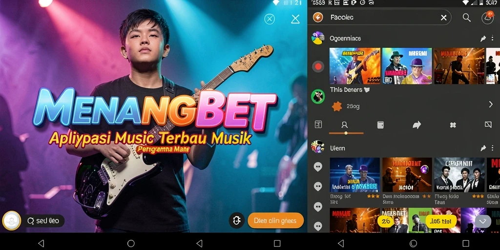 Tampilan gameplay MENANGBET yang seru dan interaktif dengan musik.