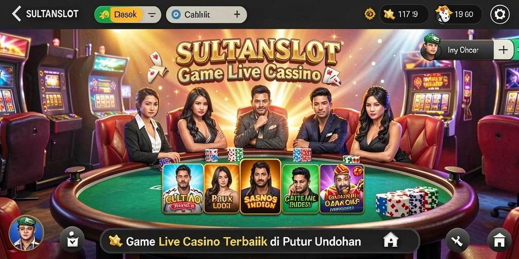 Tampilan gameplay SULTANSLOT yang mendebarkan dan interaktif.