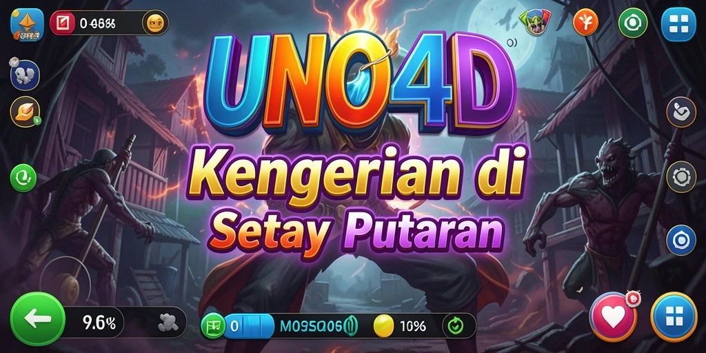 Tampilan gameplay menyeramkan dengan efek horor yang menghantui.