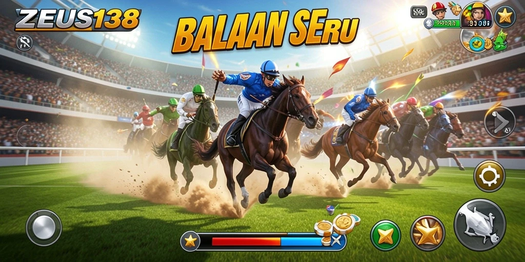 Screenshot ZEUS138 menampilkan aksi balapan seru dan grafis yang menakjubkan.